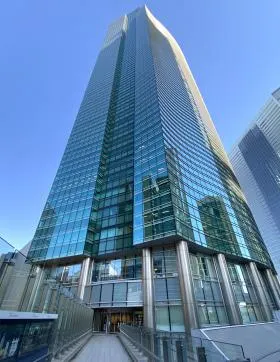 汐留シティセンターの外観