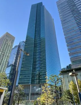 汐留シティセンターの外観