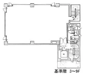 ランディック第3新橋ビルの外観