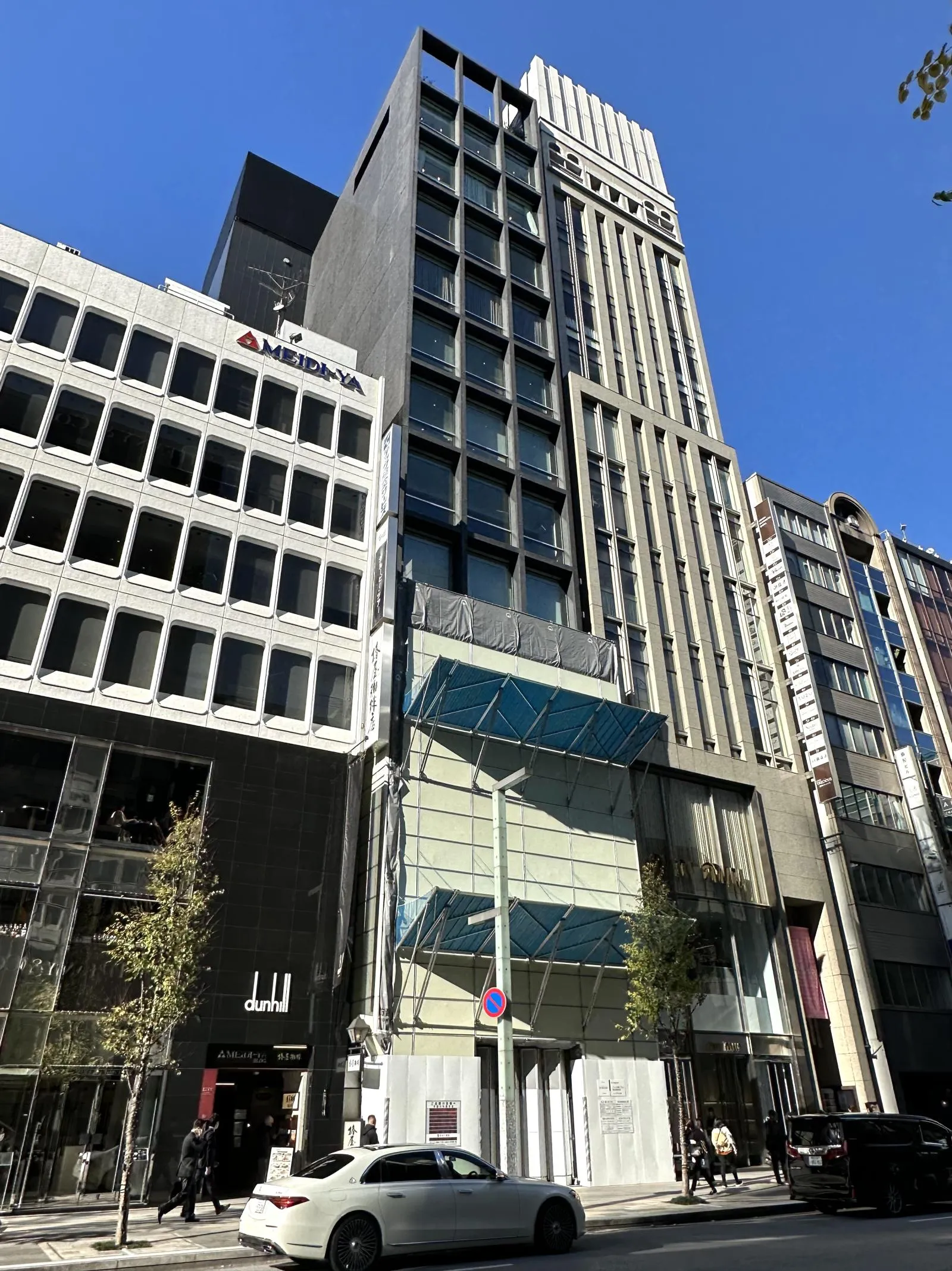 ブシュロン銀座ビル(旧:ゼニア銀座)の外観写真