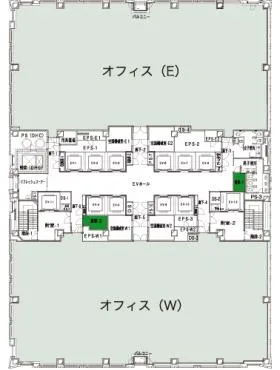 品川シーサイドキャナルタワー(日立ソリューションズタワーB棟)の外観