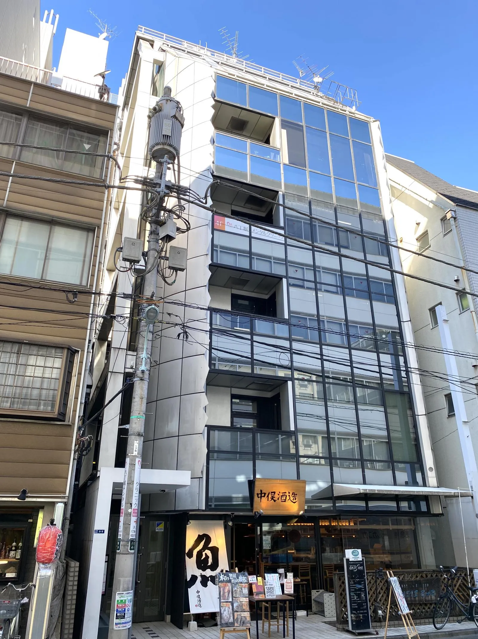 八丁堀フロンティアビルの外観写真