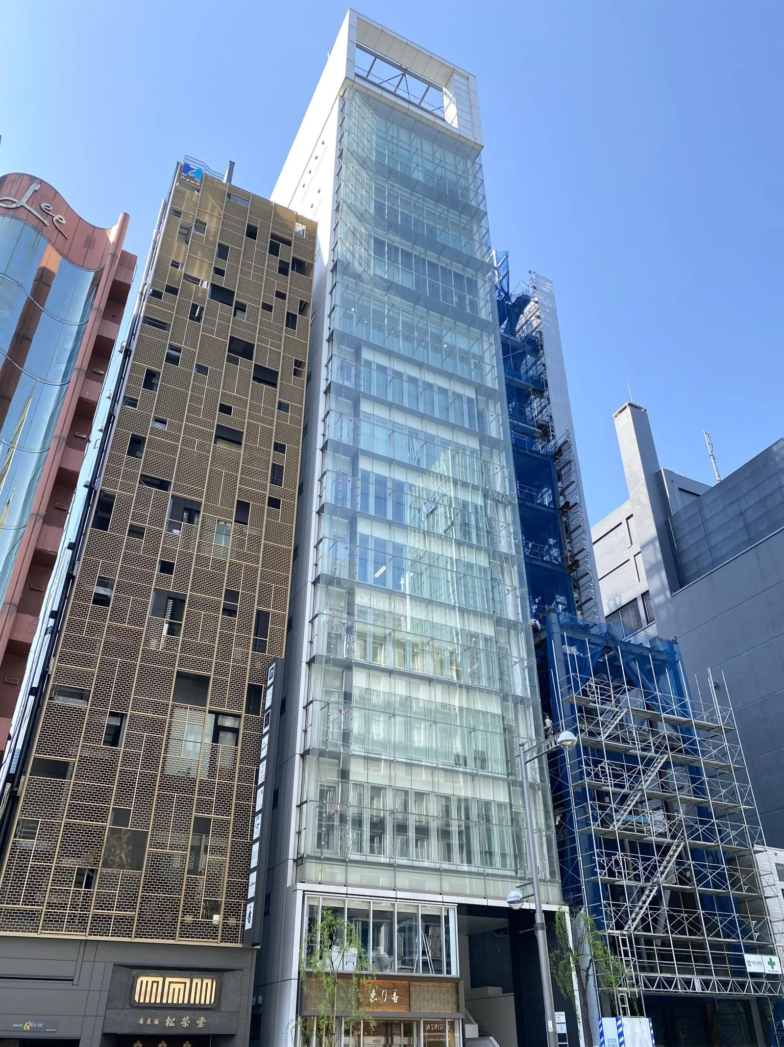ブランエスパ銀座の外観写真