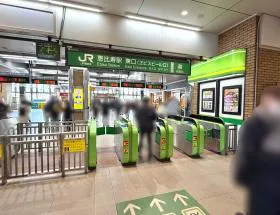 恵比寿駅（山手線・湘南新宿ライン・埼京線・東京メトロ日比谷線）
