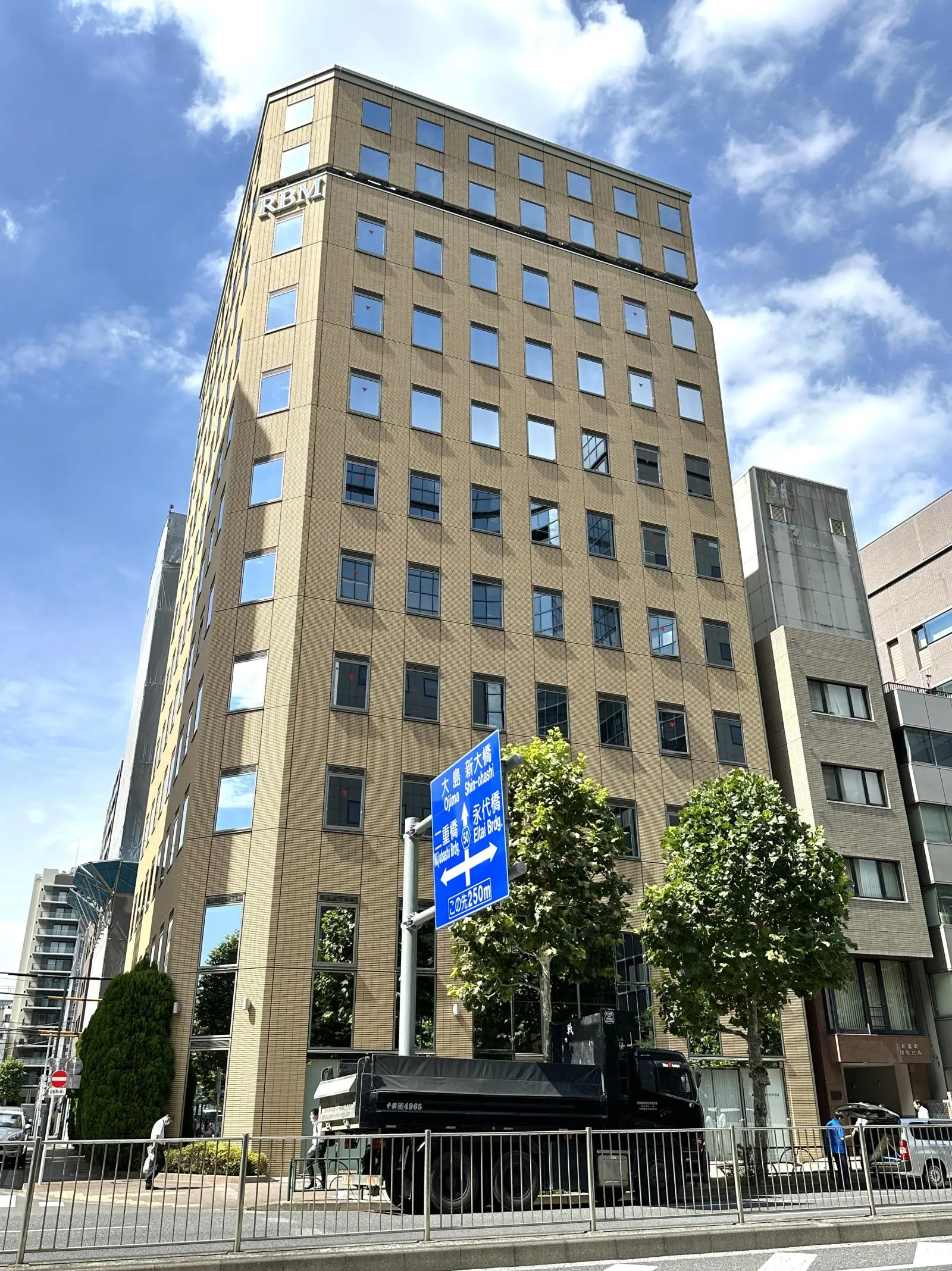 RBM築地スクエアの外観写真