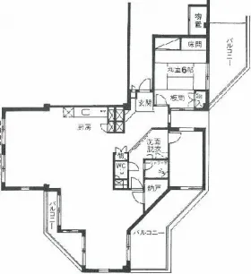 市谷左内坂ハイムの外観