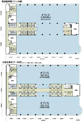 クイーンズタワーBの外観