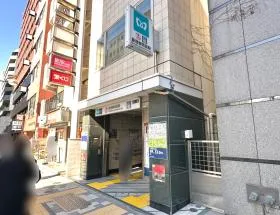 出入口3からもアクセスしやすい（出入口3近くのローソンを通過すれば出入口2があるので、あとは同じルート）