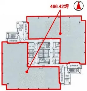 J府中タワー(旧:ヒューリック府中タワー)ビルの外観