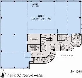 立川ビジネスセンタービルの外観