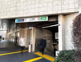 A3出入口から地上に出る