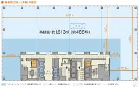 Hareza Tower(ハレザタワー)の外観