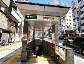 A6出入口から地上に出る