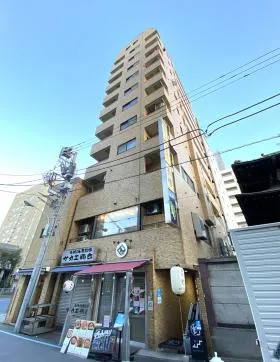 ライオンズマンション東銀座の外観