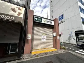 A2出入口から地上に出る※写真は工事中