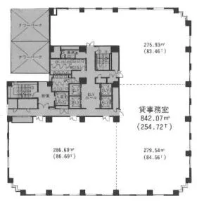 朝日生命広島胡町ビルの外観