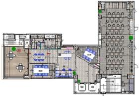 築地駅 徒歩1分 洗練された内装の居抜き賃貸オフィス物件(約90坪) ｜居抜きオフィス物件検索サイト【vivit-ビビット】（サムネイル2）