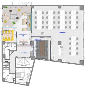 会議室造作済み！ デザイナーズ物件！の居抜き賃貸オフィス物件(約85坪) ｜居抜きオフィス物件検索サイト【vivit-ビビット】（サムネイル2）