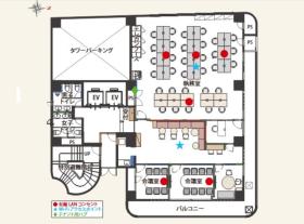 大阪フルセットアップオフィス！の居抜き賃貸オフィス物件(約65坪) ｜居抜きオフィス物件検索サイト【vivit-ビビット】（サムネイル2）