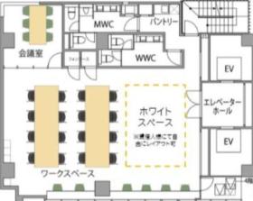 敷金・原状回復免除 什器付きの居抜き賃貸オフィス物件(約45坪) ｜居抜きオフィス物件検索サイト【vivit-ビビット】（サムネイル2）