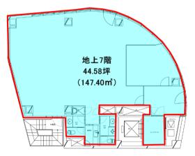 会議室付きで始めやすい中規模オフィスの居抜き賃貸オフィス物件(約45坪) ｜居抜きオフィス物件検索サイト【vivit-ビビット】（サムネイル2）