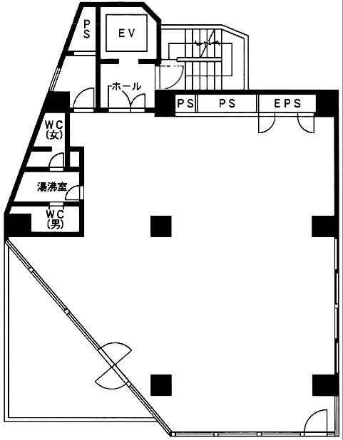 来客対応まで整う会議室付き空間の居抜き賃貸オフィス物件(約35坪) ｜居抜きオフィス物件検索サイト【vivit-ビビット】（2）