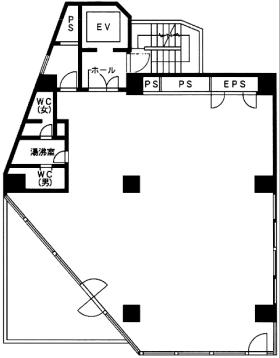 来客対応まで整う会議室付き空間の居抜き賃貸オフィス物件(約35坪) ｜居抜きオフィス物件検索サイト【vivit-ビビット】（サムネイル2）