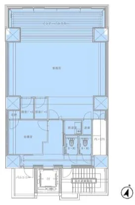 家具付き会議室で初期費用を抑えた移転への居抜き賃貸オフィス物件(約35坪) ｜居抜きオフィス物件検索サイト【vivit-ビビット】（2）