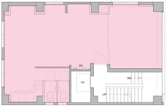 新橋駅徒歩1分の好立地ハーフセットアップ物件の居抜き賃貸オフィス物件(約15坪) ｜居抜きオフィス物件検索サイト【vivit-ビビット】（2）