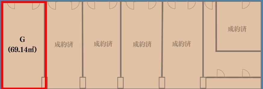 来客対応も社内打合せも回せる新橋12名拠点の居抜き賃貸オフィス物件(約20坪) ｜居抜きオフィス物件検索サイト【vivit-ビビット】（2）