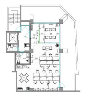 東京都中央区銀座 約30坪の居抜き賃貸オフィス物件(約30坪) ｜居抜きオフィス物件検索サイト【vivit-ビビット】（サムネイル2）