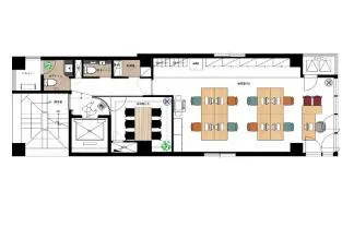 東京都中央区銀座 約20坪の居抜き賃貸オフィス物件(約20坪) ｜居抜きオフィス物件検索サイト【vivit-ビビット】（2）