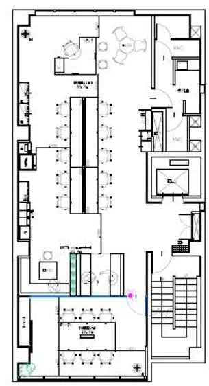 東京都渋谷区千駄ヶ谷 約30坪の居抜き賃貸オフィス物件(約30坪) ｜居抜きオフィス物件検索サイト【vivit-ビビット】（2）