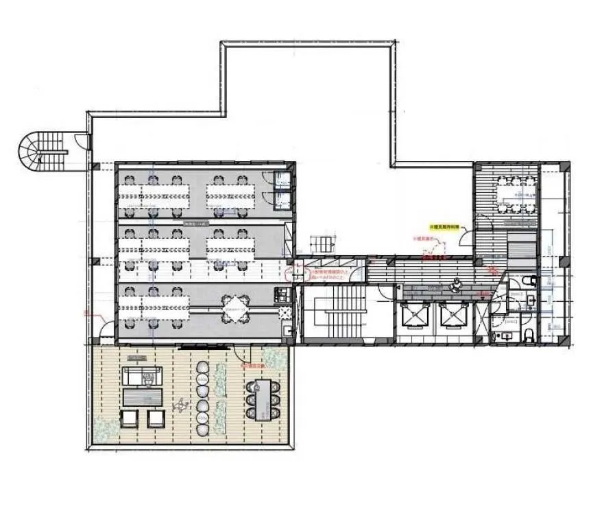 東京都港区三田 約40坪の居抜き賃貸オフィス物件(約40坪) ｜居抜きオフィス物件検索サイト【vivit-ビビット】（2）
