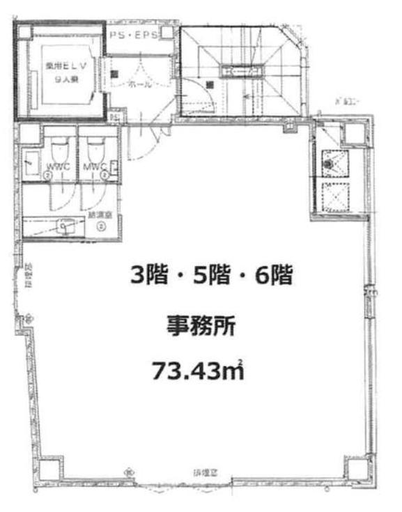東京都千代田区神田神保町 約20坪の居抜き賃貸オフィス物件(約20坪) ｜居抜きオフィス物件検索サイト【vivit-ビビット】（2）