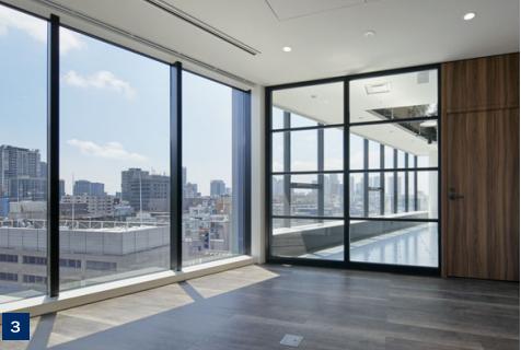 屋上テラス付き物件！ 会議室造作済み！の居抜き賃貸オフィス物件(約65坪) ｜居抜きオフィス物件検索サイト【vivit-ビビット】（4）
