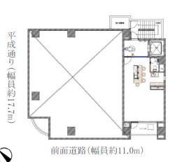 東京都中央区新富 約15坪の居抜き賃貸オフィス物件(約15坪) ｜居抜きオフィス物件検索サイト【vivit-ビビット】（サムネイル2）