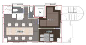 執務室・会議室什器付き フルセットアップオフィスの居抜き賃貸オフィス物件(約15坪) ｜居抜きオフィス物件検索サイト【vivit-ビビット】（サムネイル2）