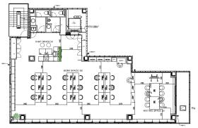 天井スケルトン 全ての家具付きの居抜き賃貸オフィス物件(約60坪) ｜居抜きオフィス物件検索サイト【vivit-ビビット】（サムネイル2）