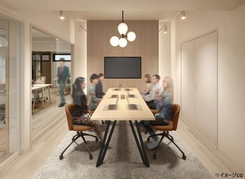 ホテルテイストな内装 6名用会議室有り！の居抜き賃貸オフィス物件(約20坪) ｜居抜きオフィス物件検索サイト【vivit-ビビット】（3）