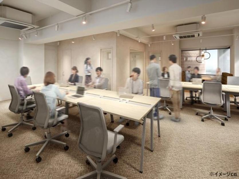 ホテルテイストな内装 6名用会議室有り！の居抜き賃貸オフィス物件(約20坪) ｜居抜きオフィス物件検索サイト【vivit-ビビット】（4）