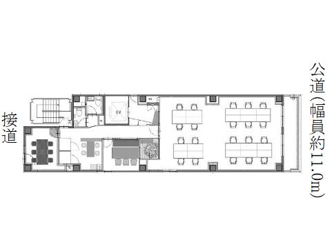 会議室、テレフォンブース2部屋の居抜き賃貸オフィス物件(約30坪) ｜居抜きオフィス物件検索サイト【vivit-ビビット】（2）