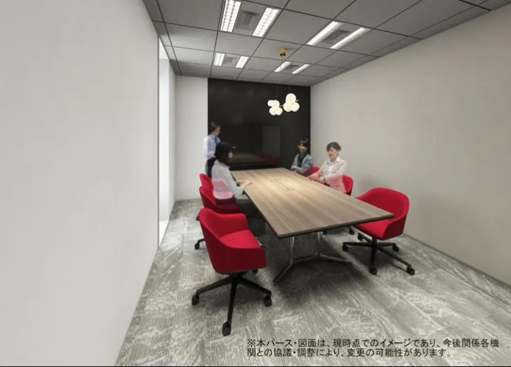 新橋エリア　希少性◎ 使い勝手のいいレイアウトの居抜き賃貸オフィス物件(約75坪) ｜居抜きオフィス物件検索サイト【vivit-ビビット】（4）