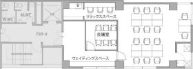 敷金礼金ゼロ！おしゃれオフィスの居抜き賃貸オフィス物件(約25坪) ｜居抜きオフィス物件検索サイト【vivit-ビビット】（サムネイル2）