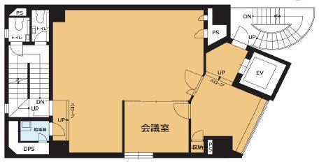 白基調 スケルトンオフィスの居抜き賃貸オフィス物件(約25坪) ｜居抜きオフィス物件検索サイト【vivit-ビビット】（2）