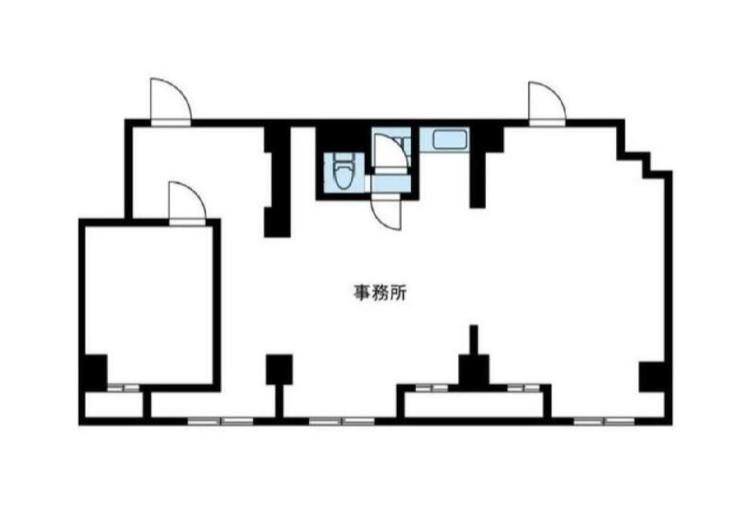 小規模セットアップオフィスの居抜き賃貸オフィス物件(約35坪) ｜居抜きオフィス物件検索サイト【vivit-ビビット】（2）