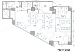 恵比寿の希少坪セットアップの居抜き賃貸オフィス物件(約30坪) ｜居抜きオフィス物件検索サイト【vivit-ビビット】（サムネイル2）