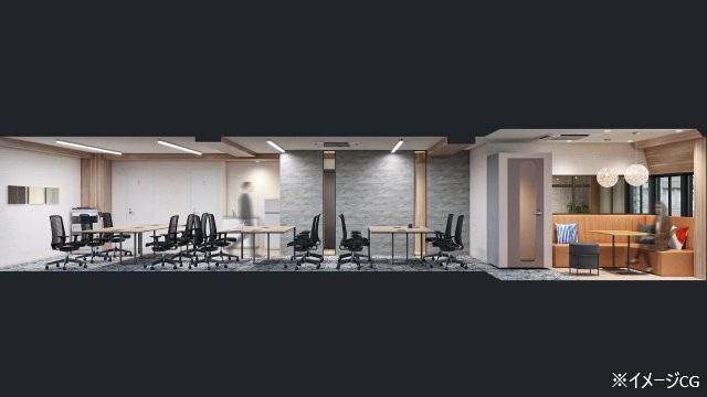 徒歩5分圏内で４路線利用可能！おしゃれオフィスの居抜き賃貸オフィス物件(約25坪) ｜居抜きオフィス物件検索サイト【vivit-ビビット】（4）