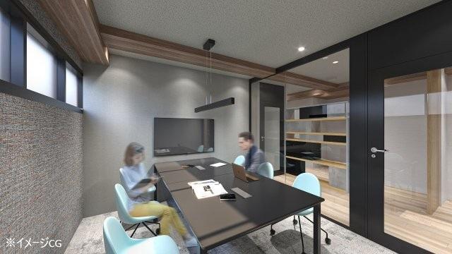 会議室2室・テレカンブース2室！おしゃれオフィスの居抜き賃貸オフィス物件(約55坪) ｜居抜きオフィス物件検索サイト【vivit-ビビット】（5）