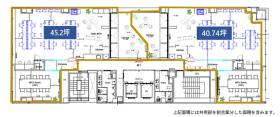 テラス付き物件！ 小規模物件！の居抜き賃貸オフィス物件(約40坪) ｜居抜きオフィス物件検索サイト【vivit-ビビット】（サムネイル2）